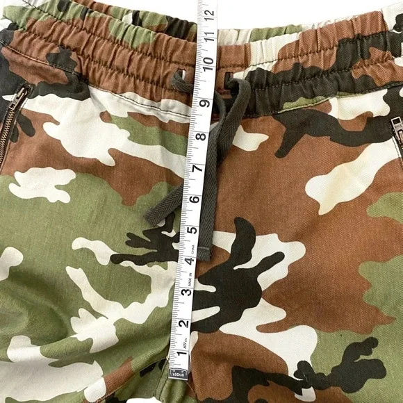 Aritiza TNA Alix Pant- High Waisted Elastic Cuff Camo Joggers - Picture 12 of 13
